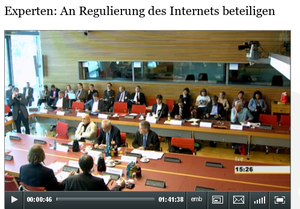 Video vom Hearing